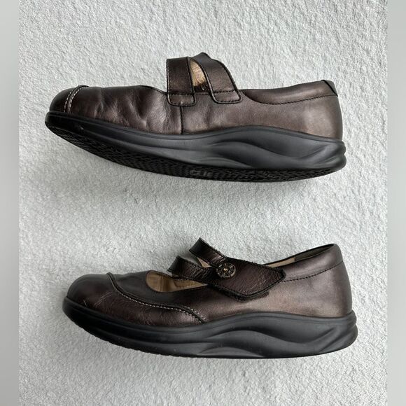 Finn‎ Comfort NAGASAKI Finnamic Brown Leather MaryJane US 7.5 - Picture 3 of 9